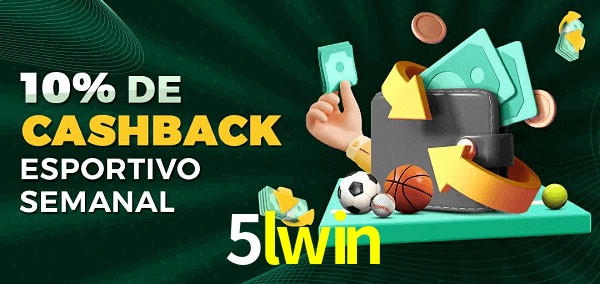 10% de bônus de cashback na 5lwin